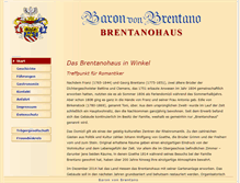 Tablet Screenshot of brentano.de